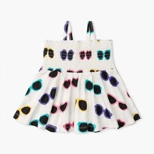 Monica and Andy Smocked Sundress Sunnies Day Pattern Size 2T